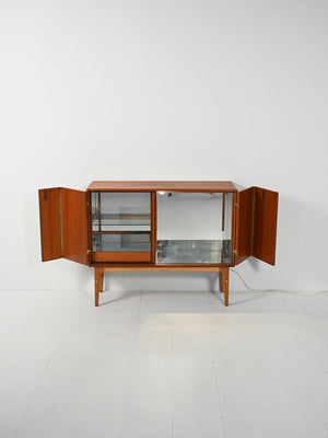 Mobile bar scandinavo anni ’50 in teak 4