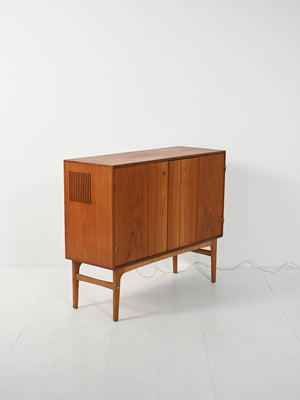 Mobile bar scandinavo anni ’50 in teak 5