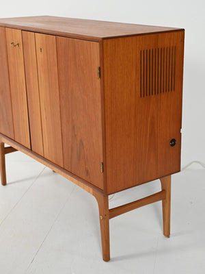 Mobile bar scandinavo anni ’50 in teak 8
