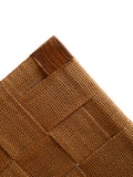 Coppia di sgabelli scandinavi vintage con seduta intrecciata 3