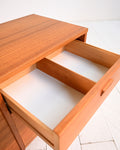 Sideboard scandinavo in teak con ante a serranda, anni ’60 8