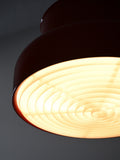 Lampada a sospensione “Bumling” rossa di Anders Pehrson 2