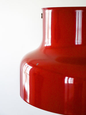 Lampada a sospensione “Bumling” rossa di Anders Pehrson 3