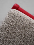 Coppia poltrone scandinave vintage rosso ciliegia 5