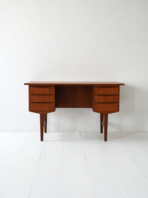 Scrivania danese freestanding anni 50/60 1