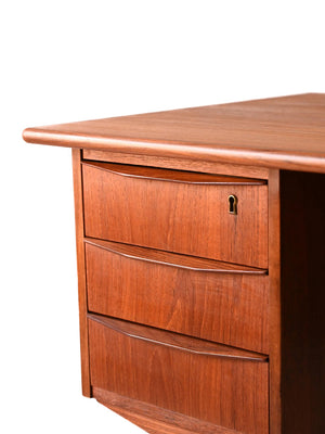 Scrivania danese freestanding anni 50/60 5
