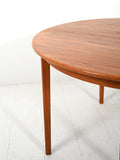 Tavolo rotondo allungabile in teak di Svante Skogh 6