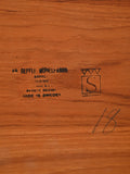 Tavolo rotondo allungabile in teak di Svante Skogh 8