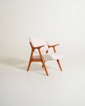 Poltrona scandinava in rovere, anni '60