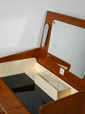 Toeletta con cassettiera scandinava in teak anni 50/60 8