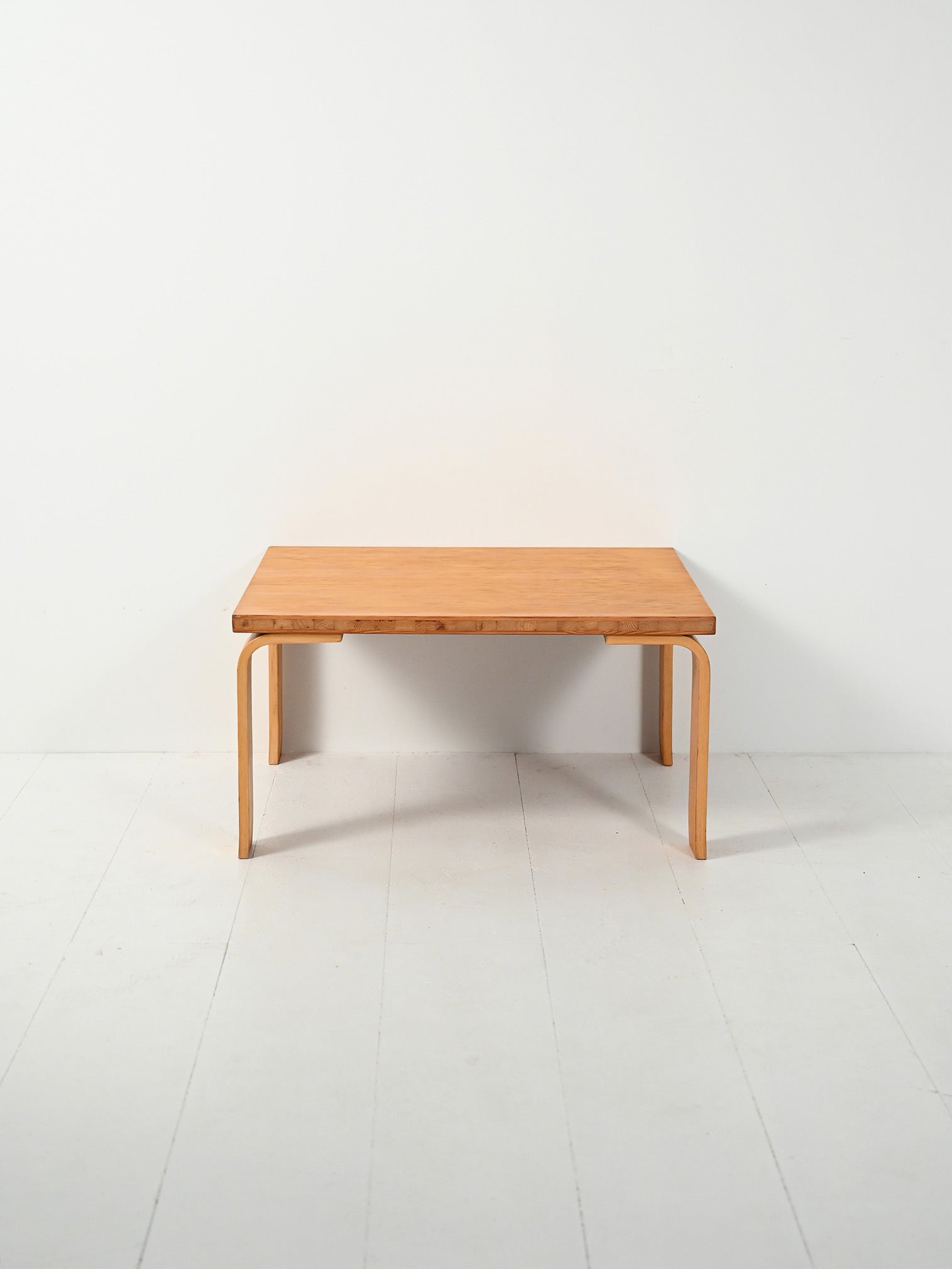Coffee table pino e rovere anni ’60 2