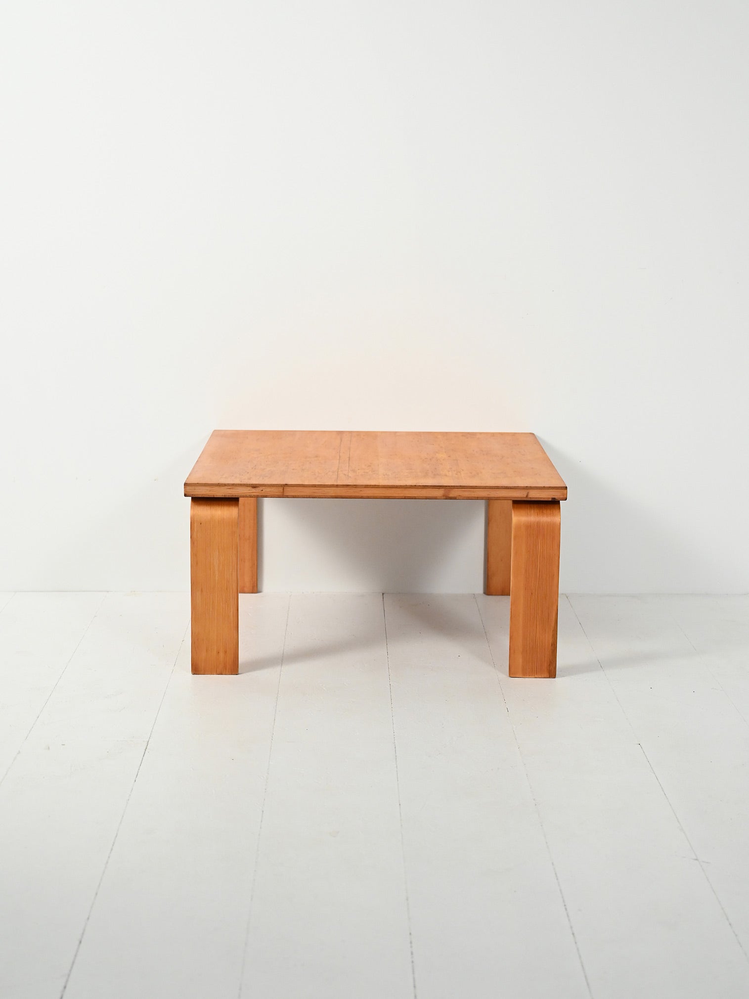Coffee table pino e rovere anni ’60 3