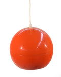 Lampada da soffitto in stile Space Age arancio, anni 60 5