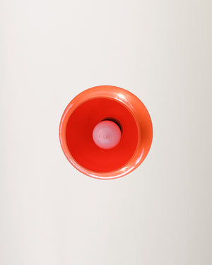Lampada da soffitto in stile Space Age arancio, anni 60 8