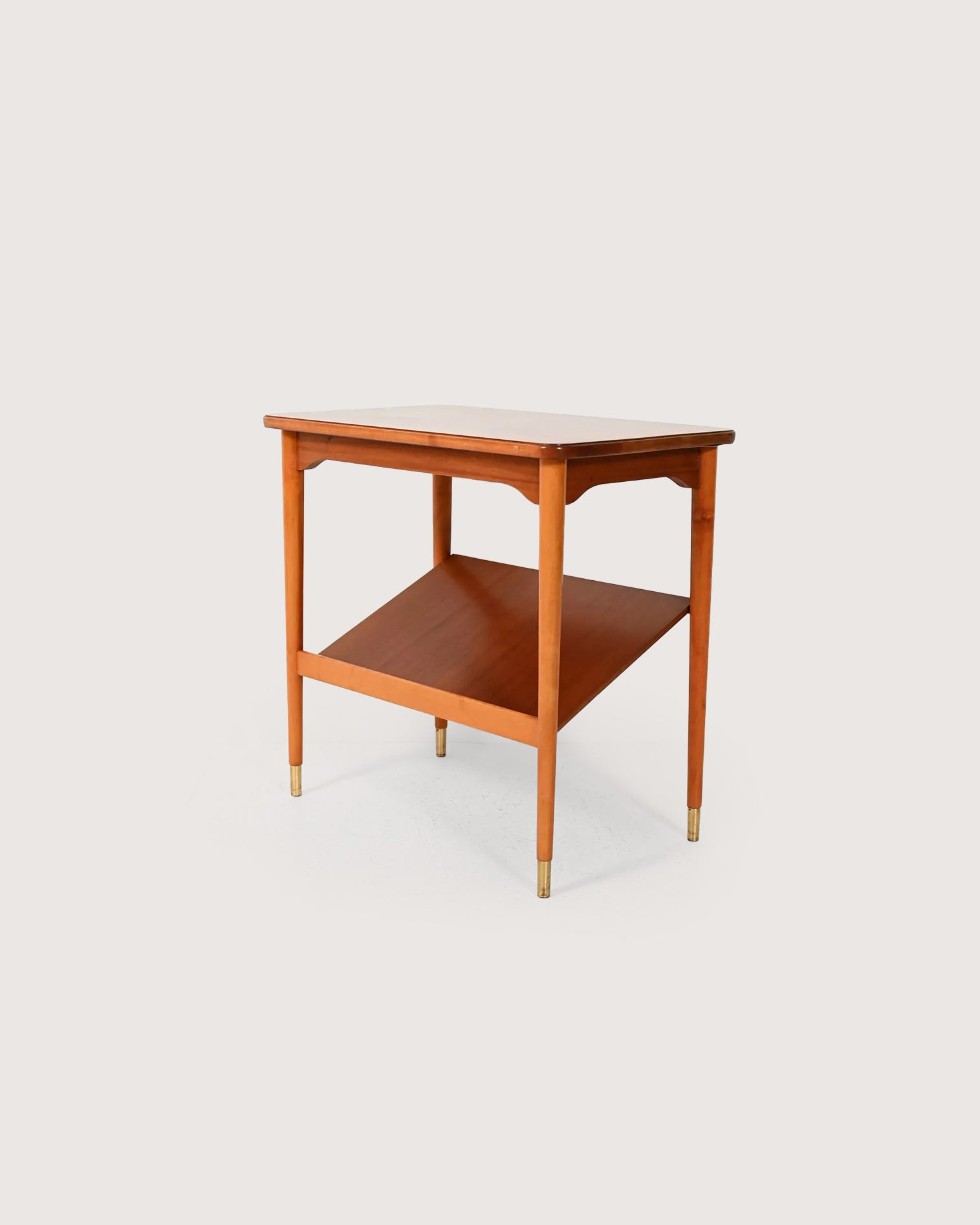 Coffee table scandinavo con mensola espositore