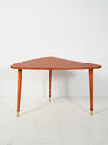 Coffee table triangolare scandinavo anni Sessanta 3