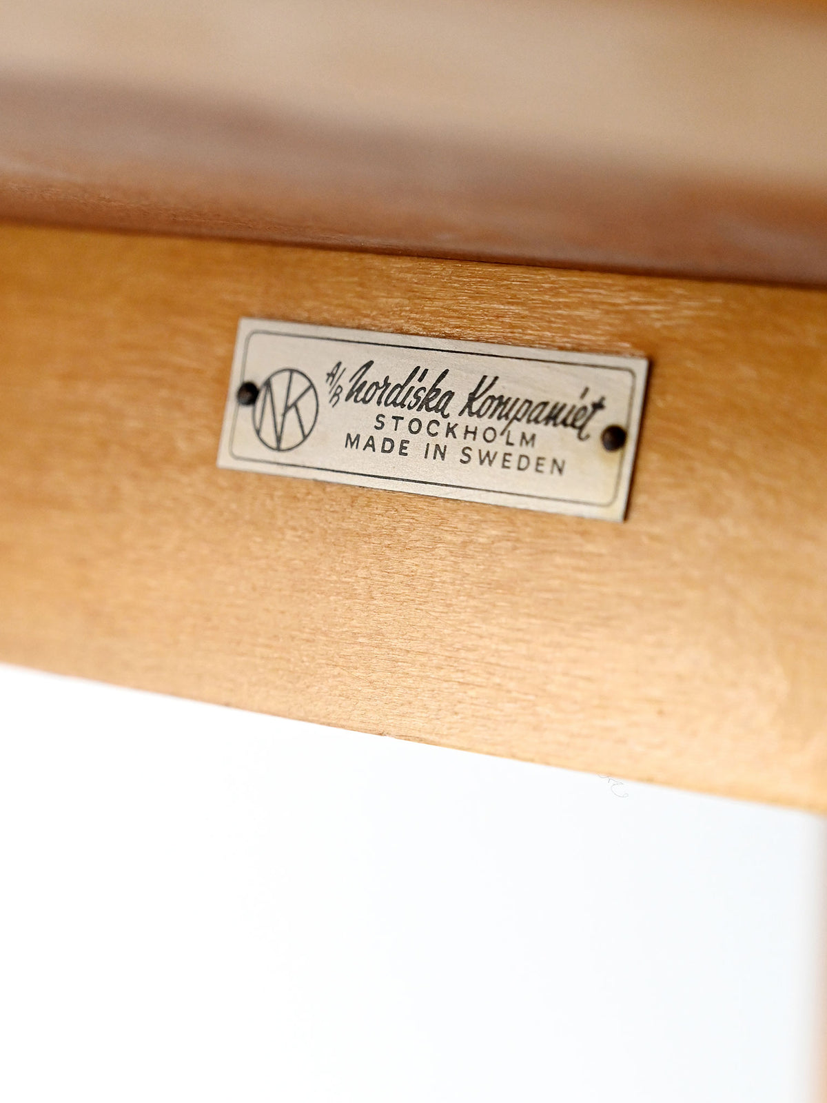 Tavolino vintage svedese Nordiska Kompaniet 3