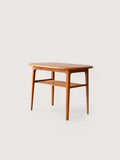 Tavolino da salotto scandinavo anni 60 in rovere