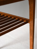 Tavolino da salotto scandinavo anni 60 in rovere 5