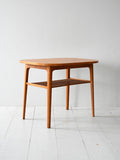 Tavolino da salotto scandinavo anni 60 in rovere 1