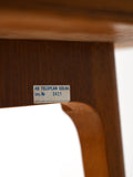 Tavolino da salotto scandinavo anni 60 in rovere 7