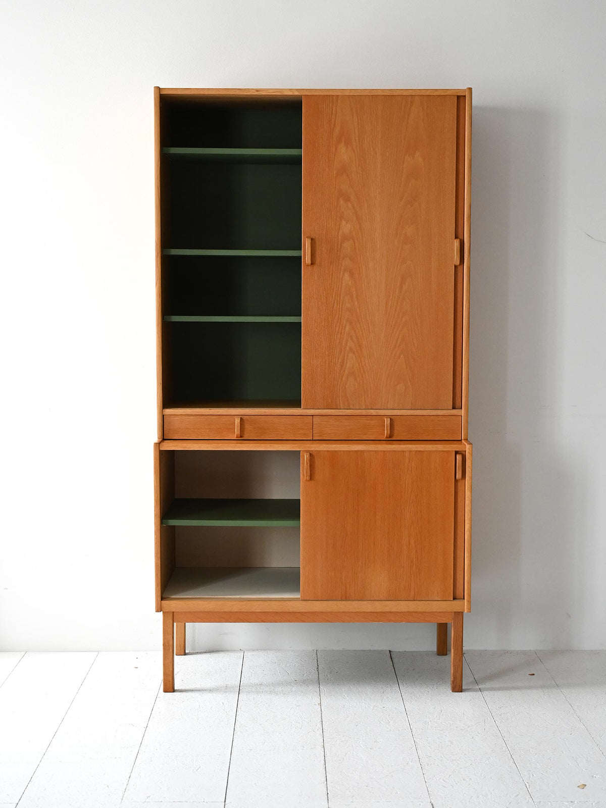 Libreria scandinava Bodafors in rovere 2