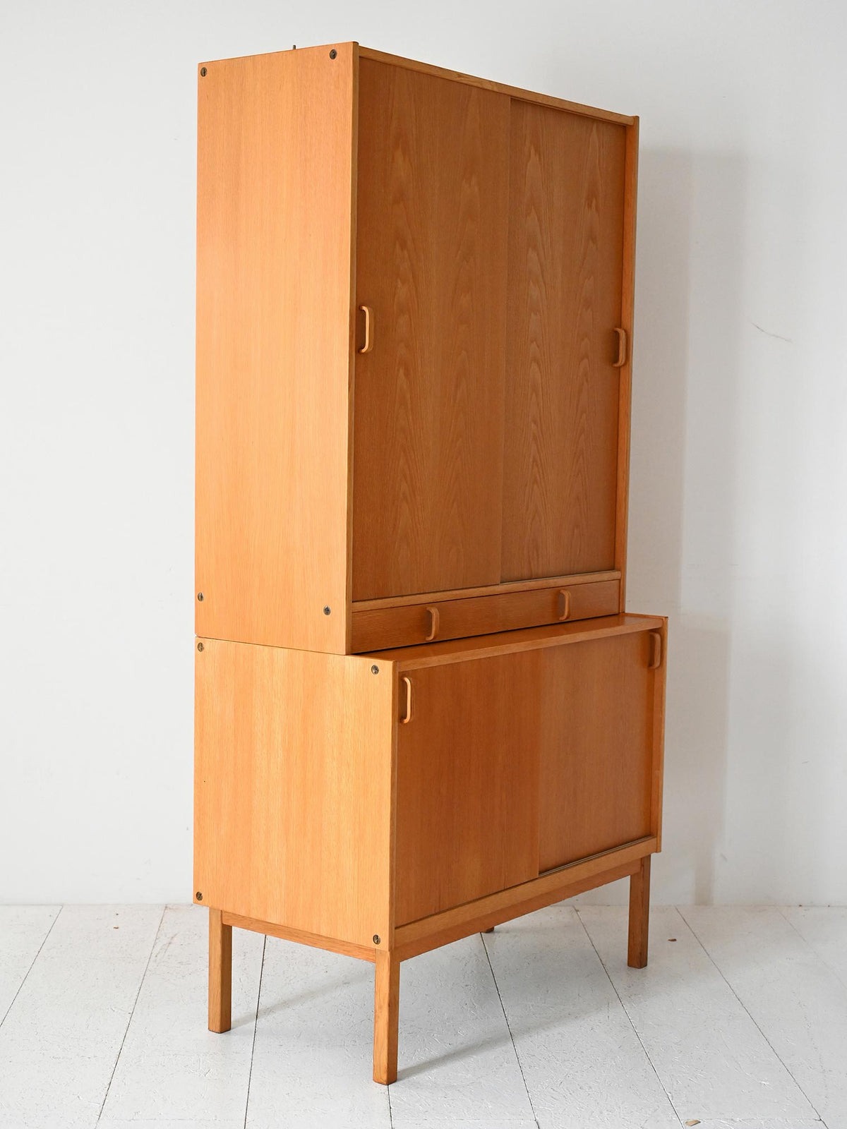 Libreria scandinava Bodafors in rovere 3