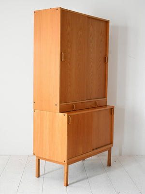 Libreria scandinava Bodafors in rovere 3