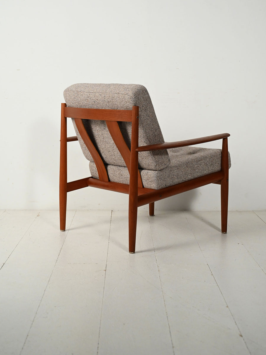 Poltrona danese FD118 di Grete Jalk per France & Søn, anni ’60