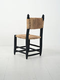 Set di cinque sedie marocchine in legno 3