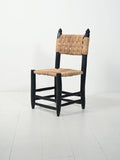 Set di cinque sedie marocchine in legno 4