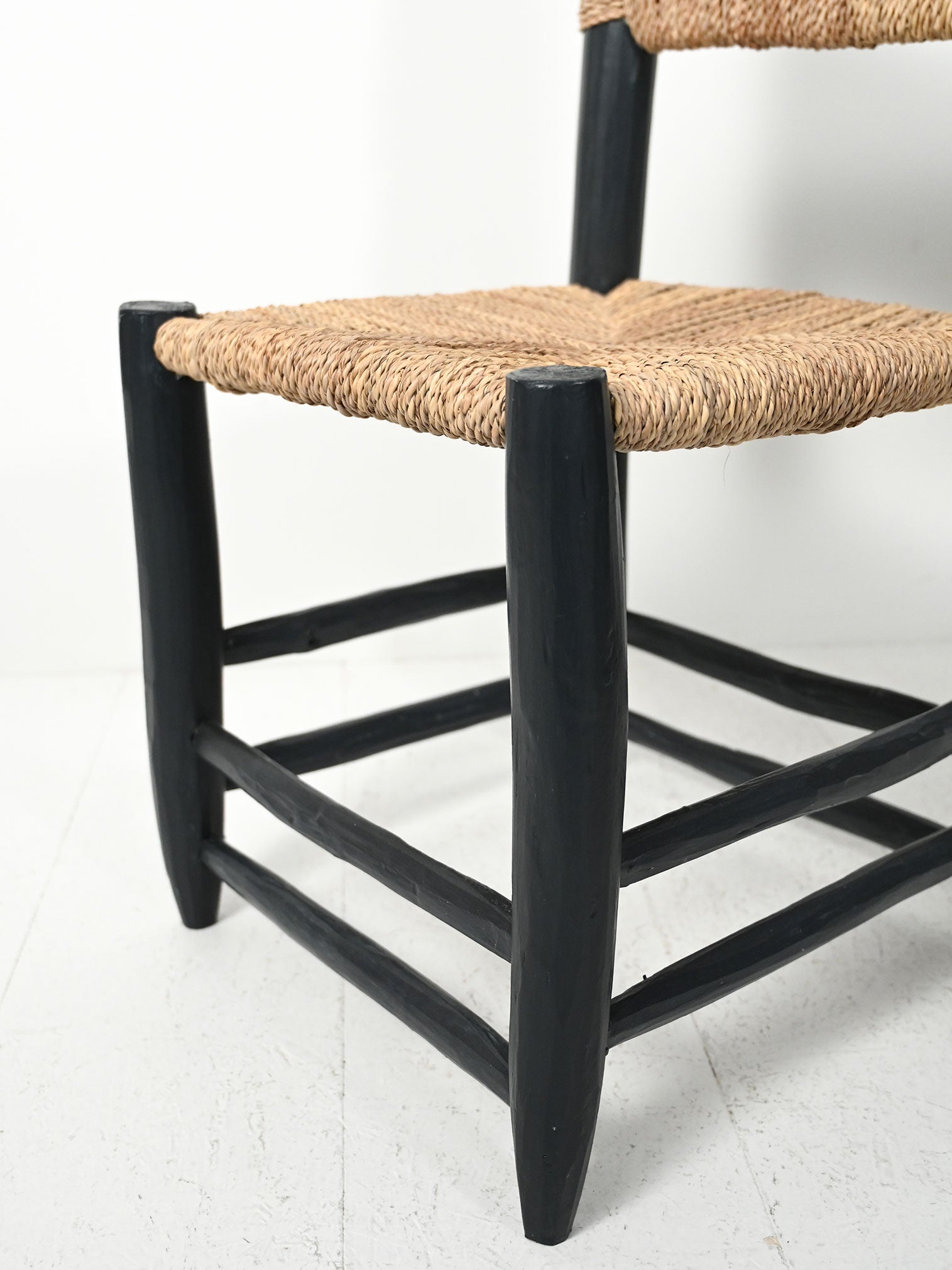 Set di cinque sedie marocchine in legno 8