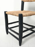 Set di cinque sedie marocchine in legno 8