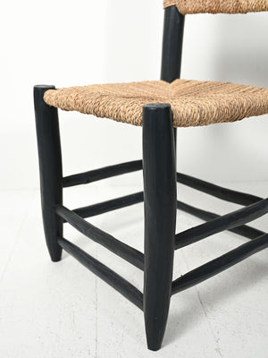 Set di cinque sedie marocchine in legno 8