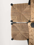 Set di cinque sedie marocchine in legno 12