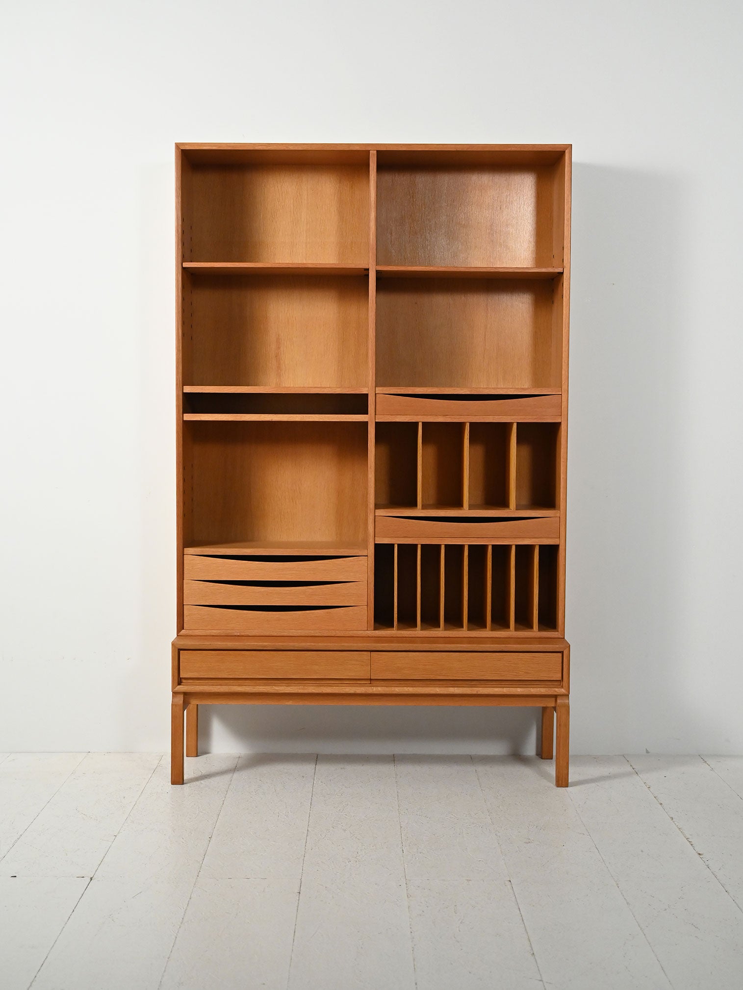 Libreria modulare in rovere di Marian Grabinski 1