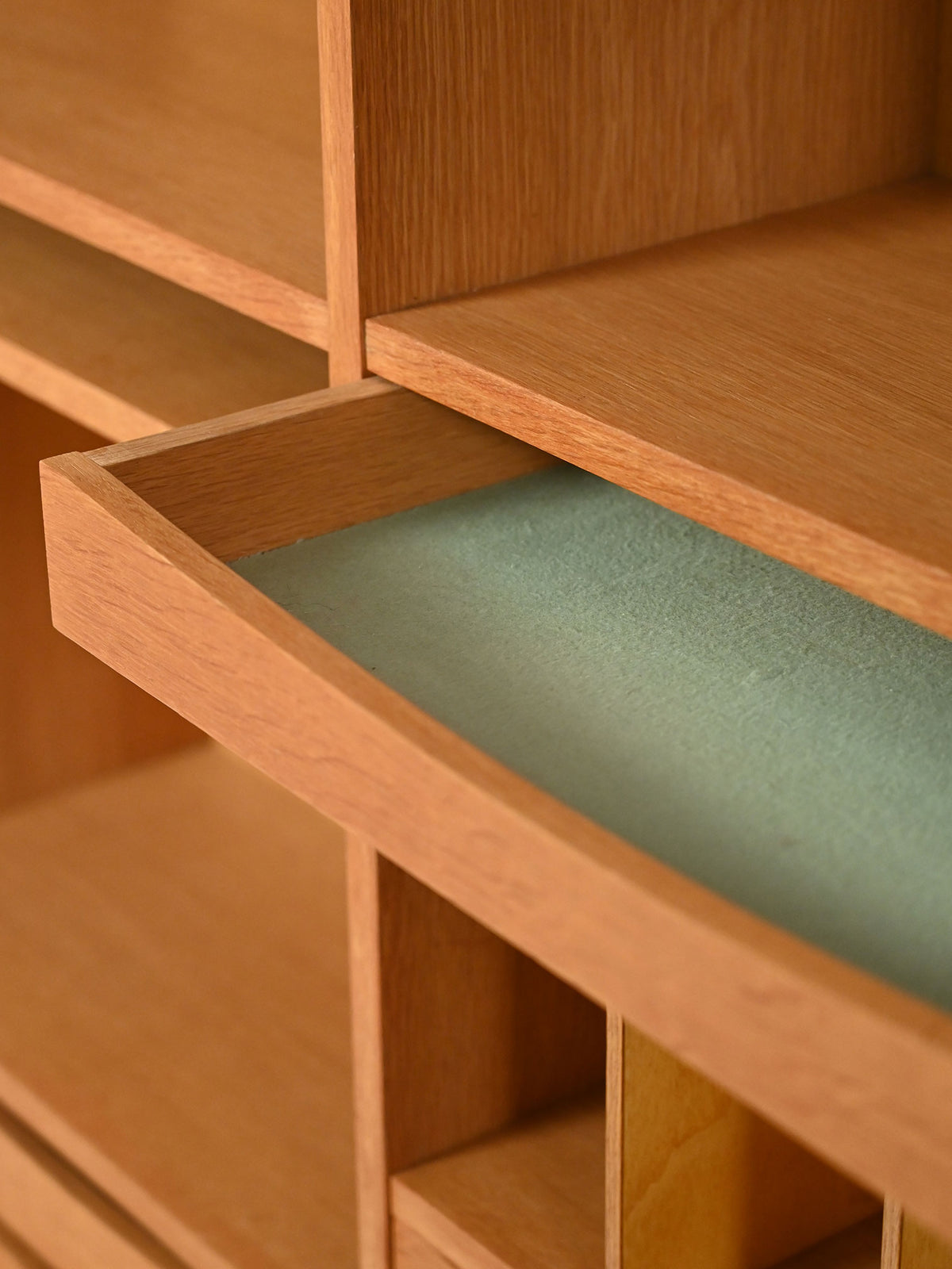 Libreria modulare in rovere di Marian Grabinski 4
