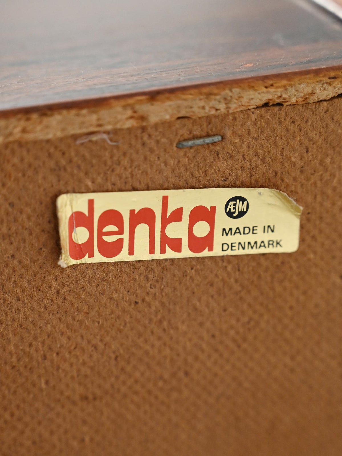 Cabinet danese Denka effetto palissandro 8