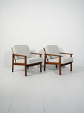 Coppia poltrone danesi in teak 3