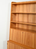 Libreria scandinava in olmo anni 30-40 6