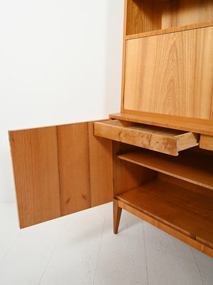 Libreria scandinava in olmo anni 30-40 8