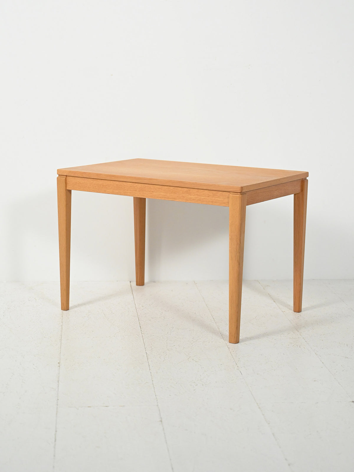 Coffee table scandinavo in faggio anni 50–60 1