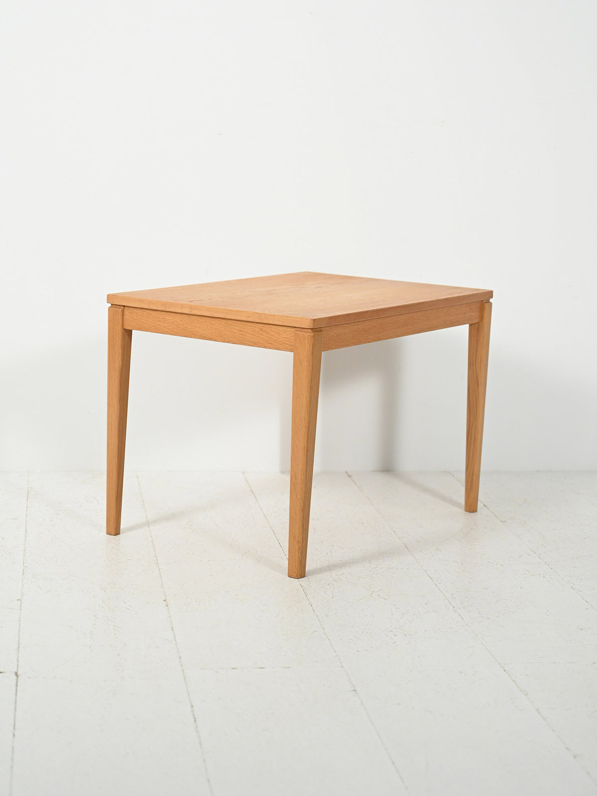 Coffee table scandinavo in faggio anni 50–60 2