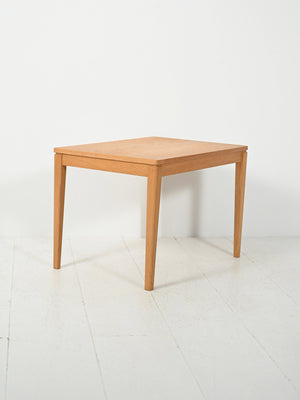 Coffee table scandinavo in faggio anni 50–60 2