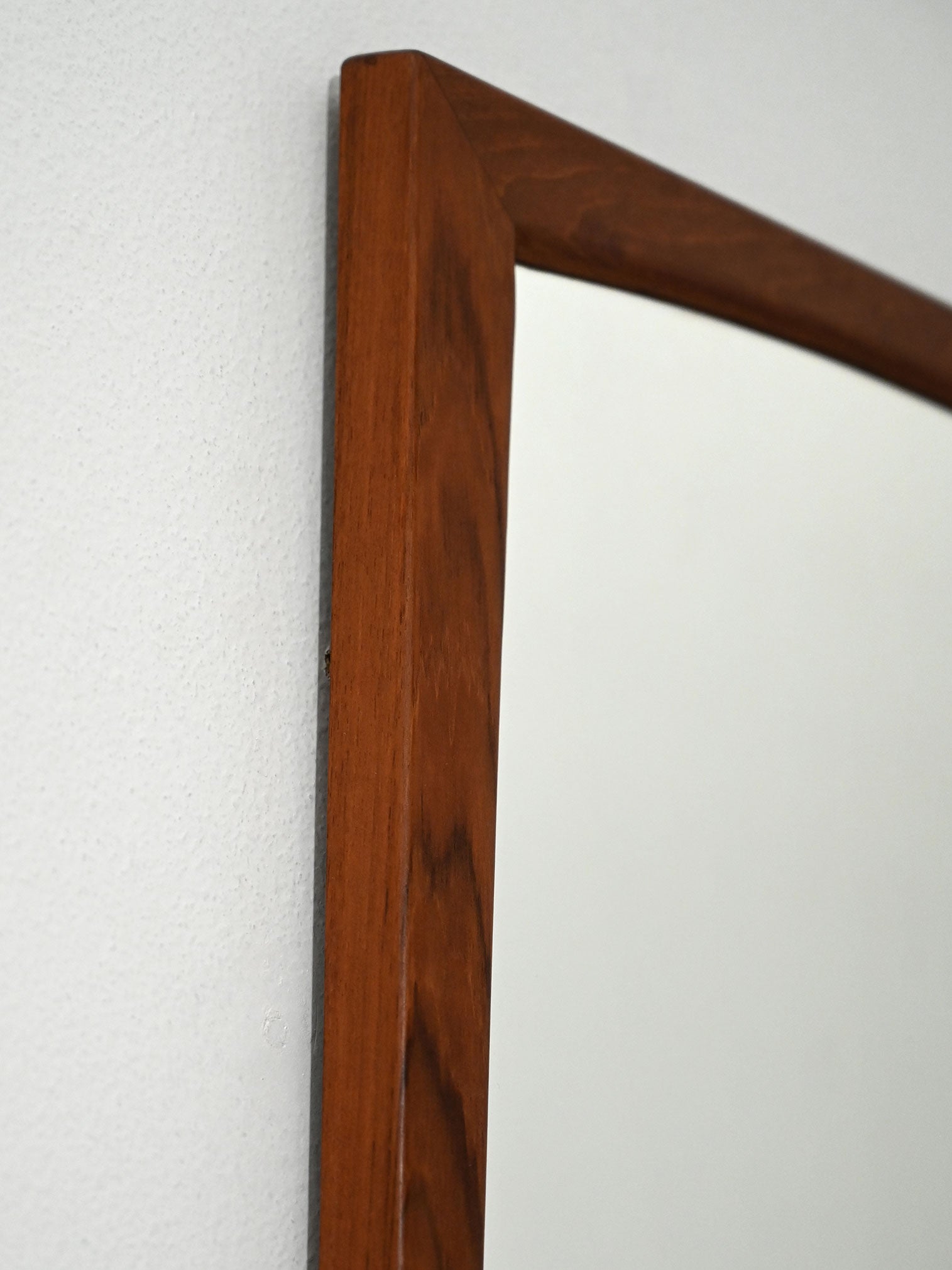 Specchio rettangolare danese Aksel Kjersgaard in teak 3
