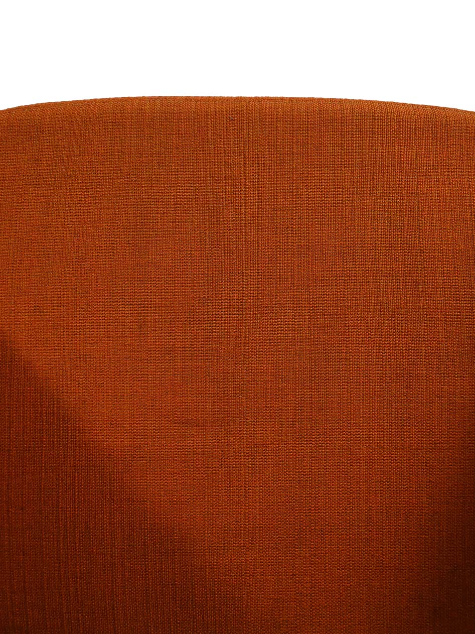 Coppia di poltroncine Oslosund di Kinnarps arancioni anni ’50 9