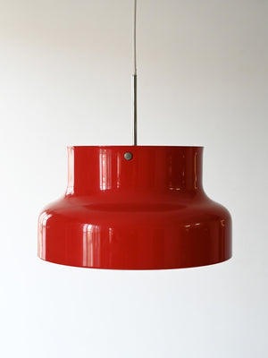 Lampada a sospensione "Bumling" rossa di Anders Pehrson 2