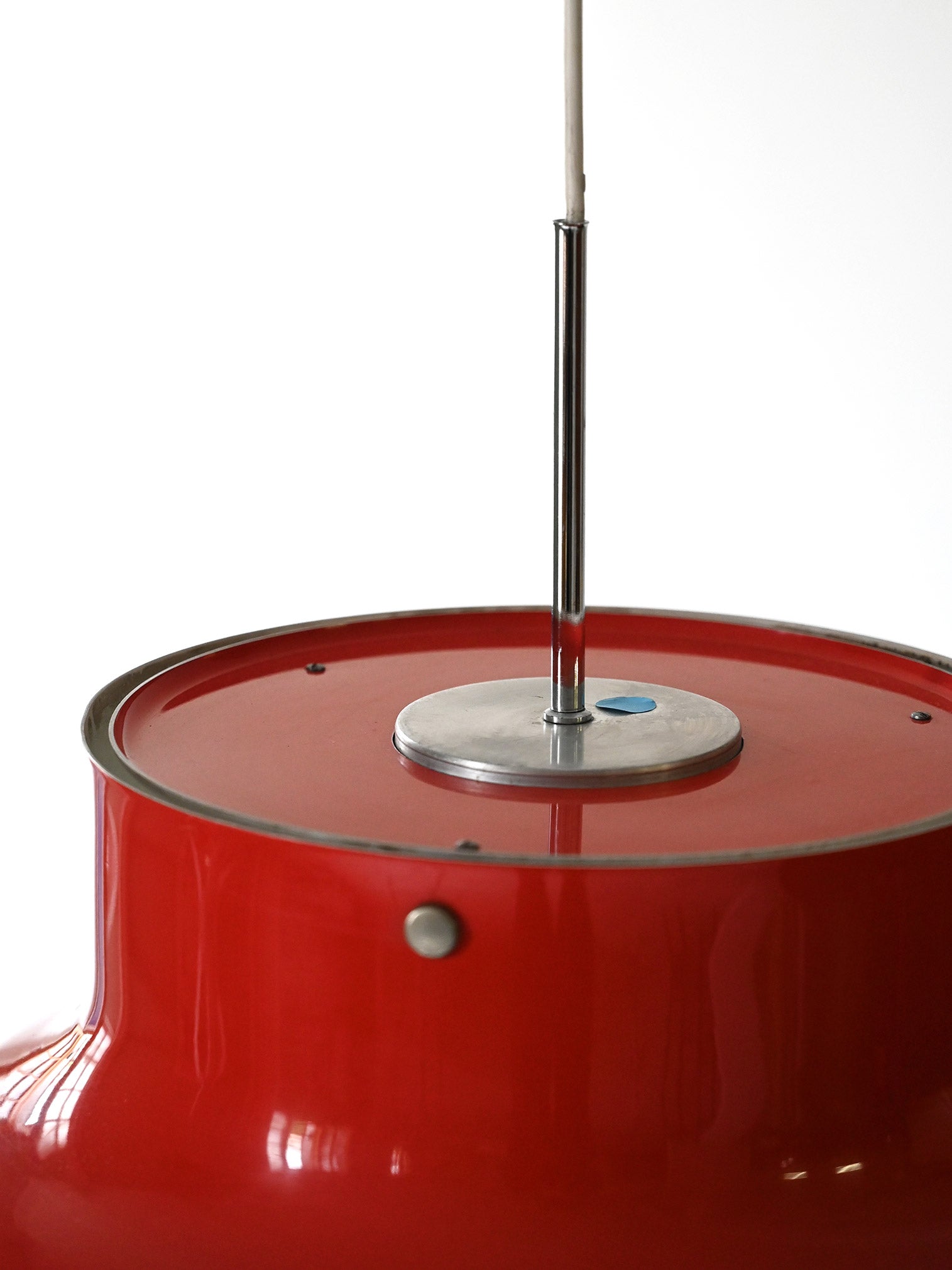 Lampada a sospensione "Bumling" rossa di Anders Pehrson 3