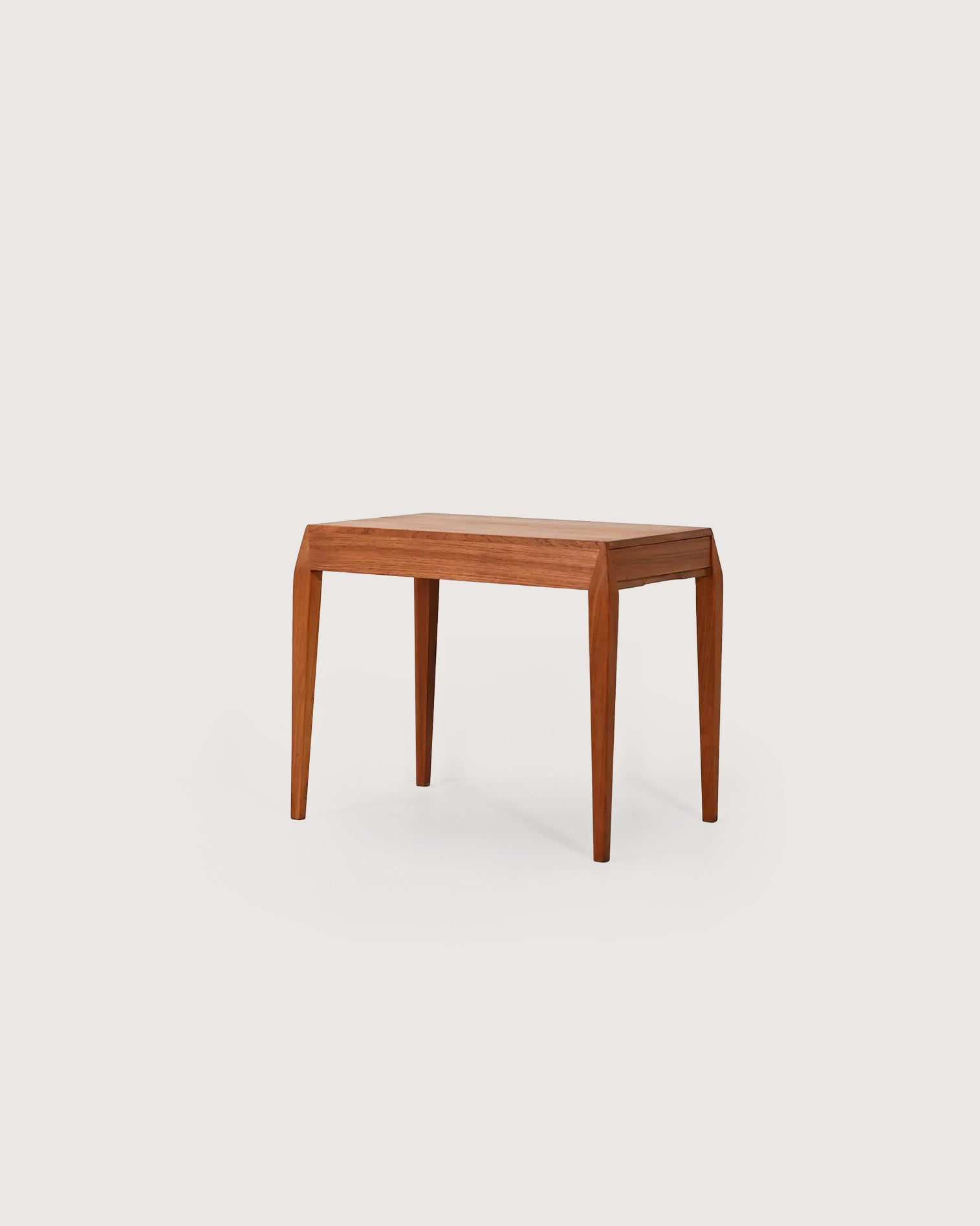 Tavolino da cucito in teak di Severin Hansen