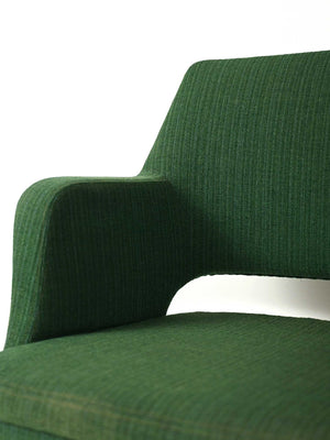 Poltroncina Oslosund di Kinnarps verde foresta anni ’50 4